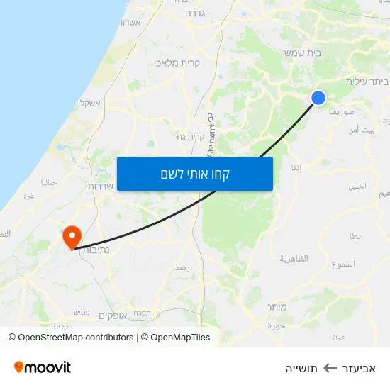 מפת אביעזר לתושייה