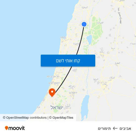 מפת אביבים לתימורים