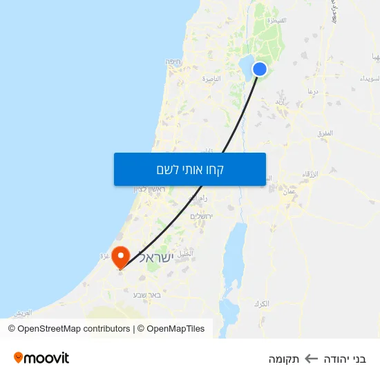 מפת בני יהודה לתקומה