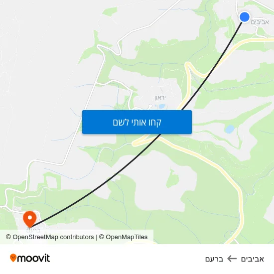 מפת אביבים לברעם