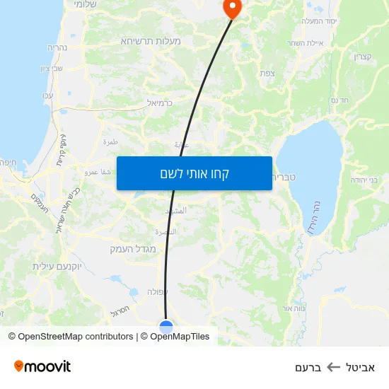 מפת אביטל לברעם