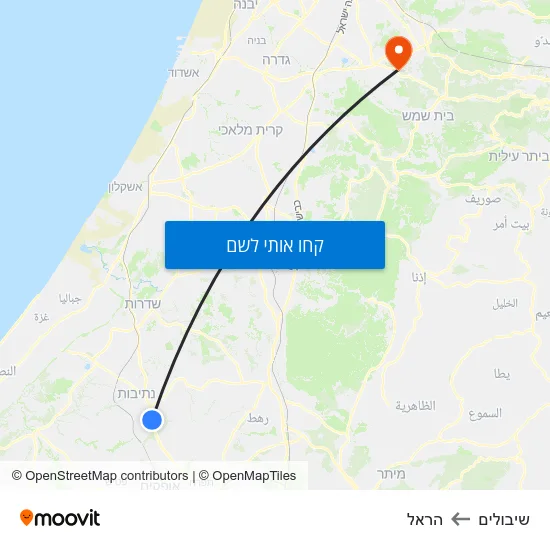 מפת שיבולים להראל