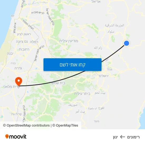 מפת רימונים לינון