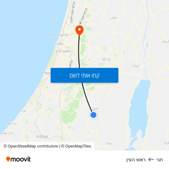 מפת חגי לראש העין