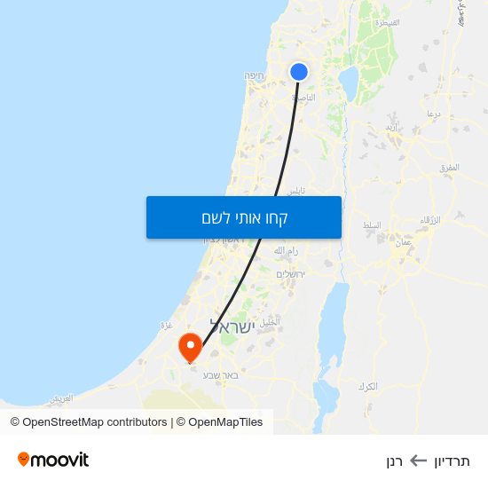 מפת תרדיון לרנן