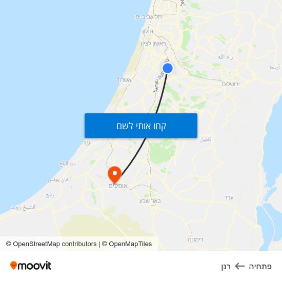 מפת פתחיה לרנן