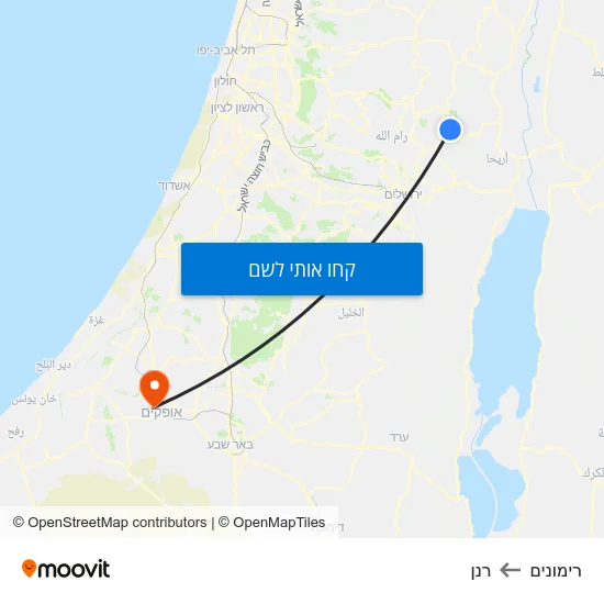 מפת רימונים לרנן