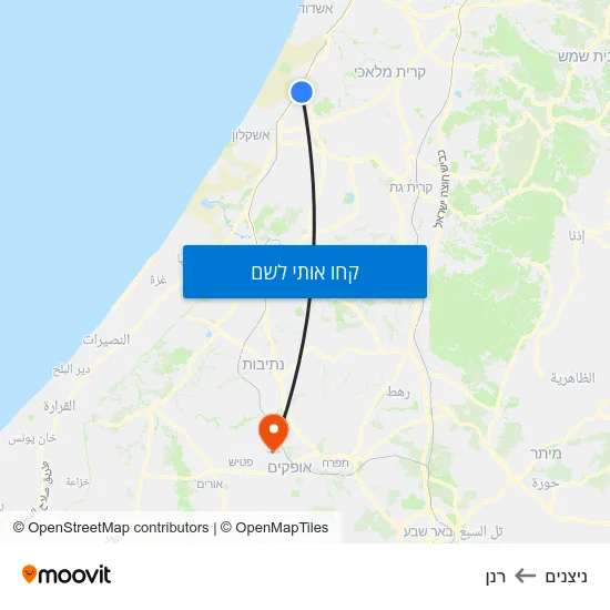 מפת ניצנים לרנן