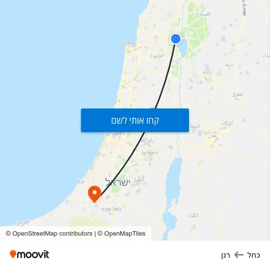 מפת כחל לרנן