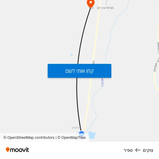 מפת צוקים לספיר