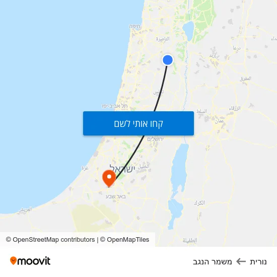 מפת נורית למשמר הנגב