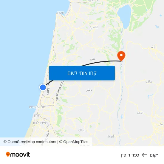 מפת יקום לכפר רופין