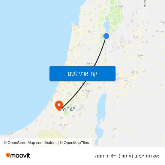 מפת אשדות יעקב (איחוד) לרוחמה