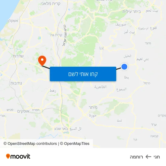 מפת חגי לרוחמה