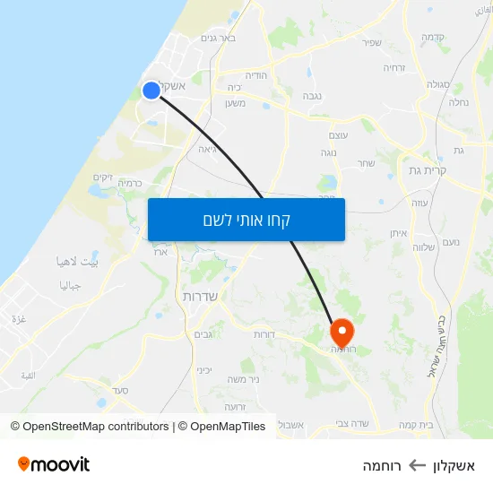 מפת אשקלון לרוחמה