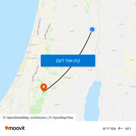 מפת רועי לצפרירים