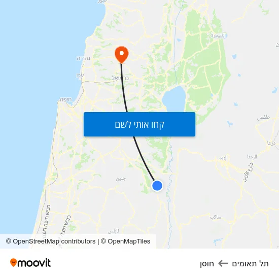 מפת תל תאומים לחוסן