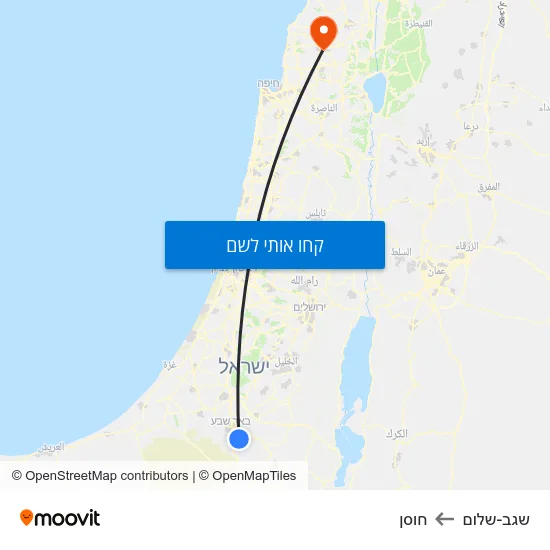 מפת שגב-שלום לחוסן