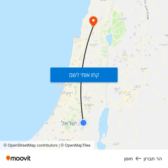 מפת הר חברון לחוסן