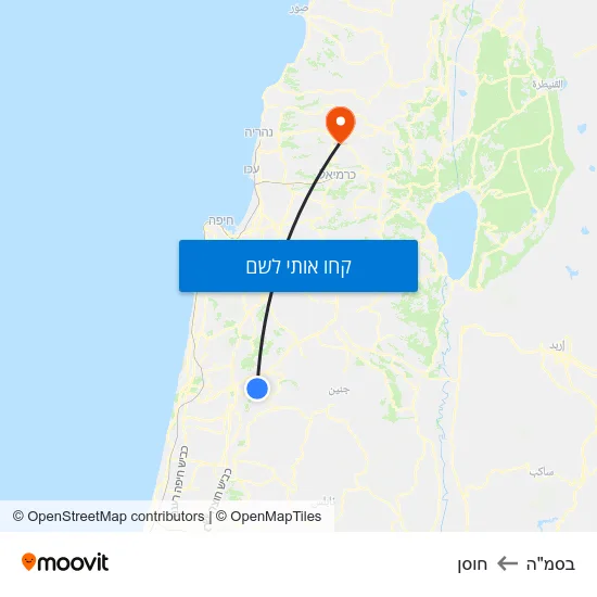 מפת בסמ"ה לחוסן