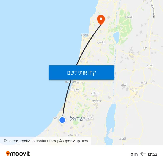 מפת גבים לחוסן