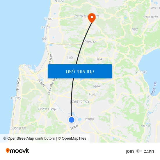 מפת היוגב לחוסן