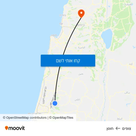 מפת צופים לחוסן