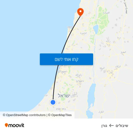מפת שיבולים לגורן