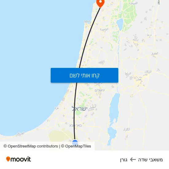 מפת משאבי שדה לגורן