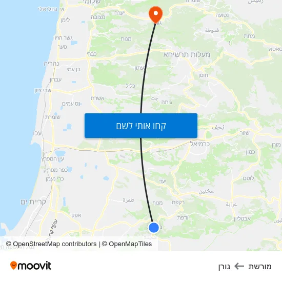 מפת מורשת לגורן