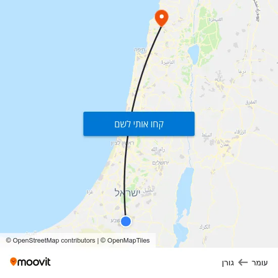 מפת עומר לגורן