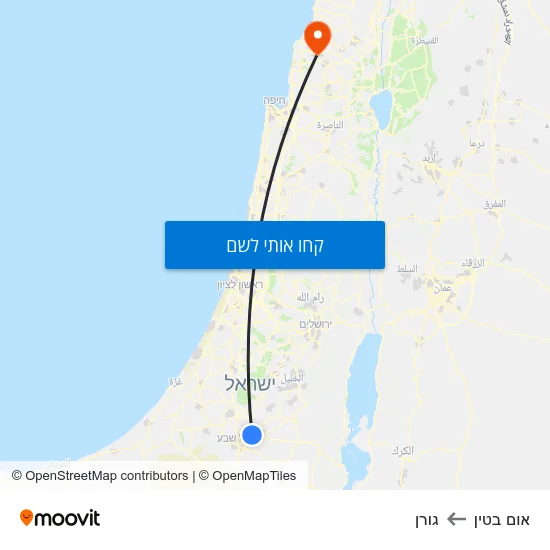 מפת אום בטין לגורן