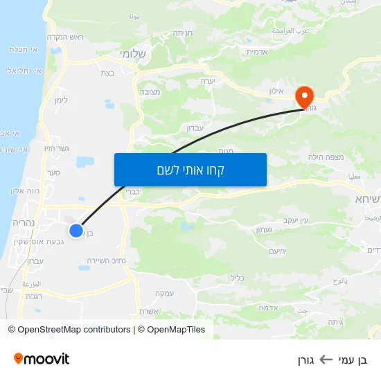 מפת בן עמי לגורן