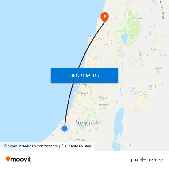 מפת עלומים לגורן
