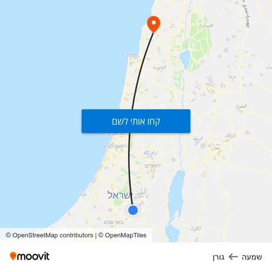 מפת שמעה לגורן