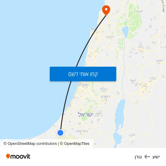מפת ישע לגורן