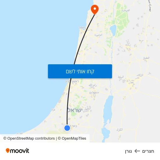 מפת חצרים לגורן