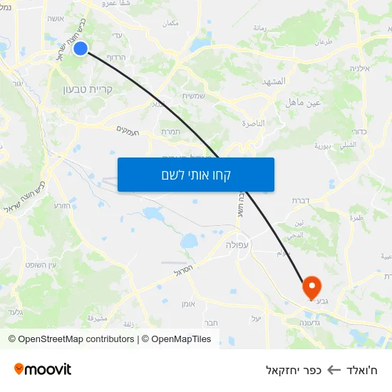מפת ח'ואלד לכפר יחזקאל