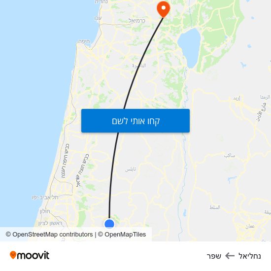 מפת נחליאל לשפר