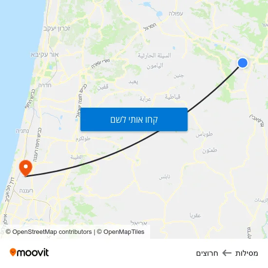 מפת מסילות לחרוצים