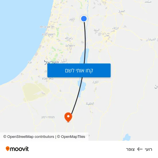 מפת רועי לצופר
