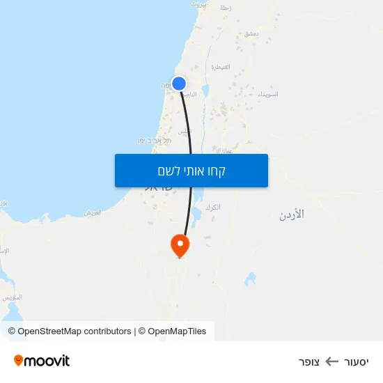 מפת יסעור לצופר