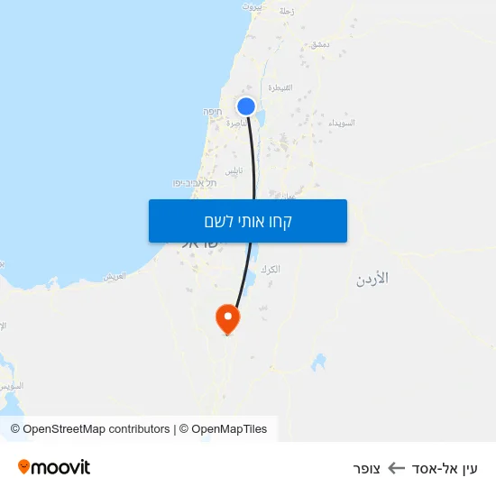 מפת עין אל-אסד לצופר