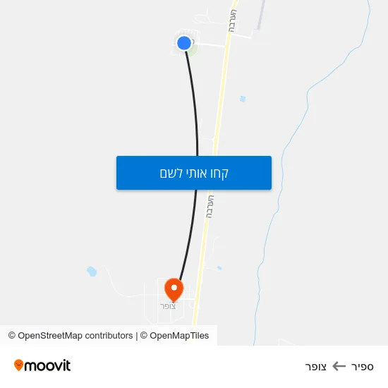 מפת ספיר לצופר