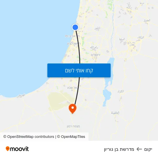 מפת יקום למדרשת בן גוריון