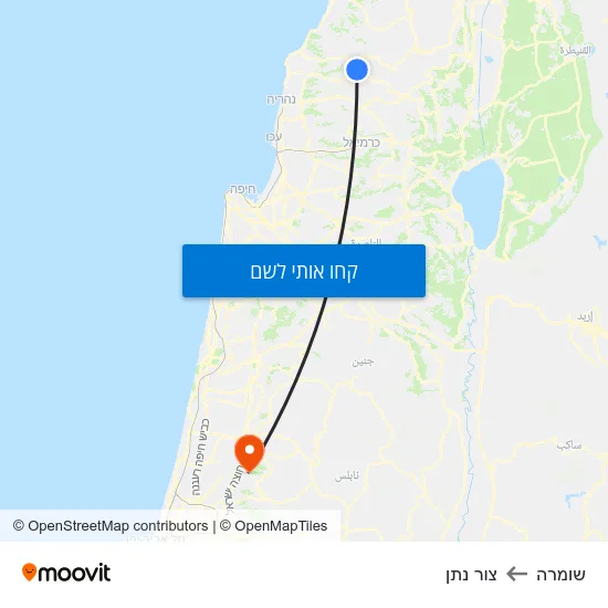 מפת שומרה לצור נתן