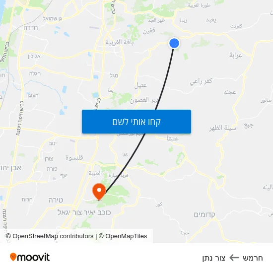 מפת חרמש לצור נתן