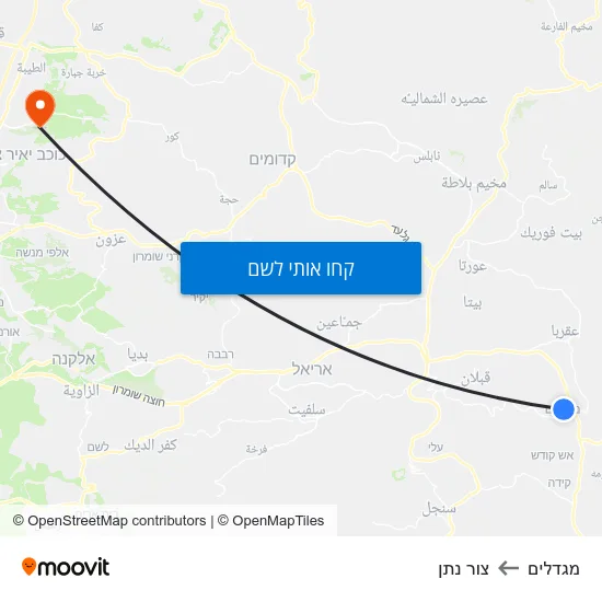 מפת מגדלים לצור נתן