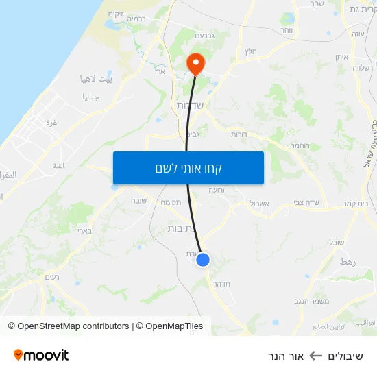מפת שיבולים לאור הנר