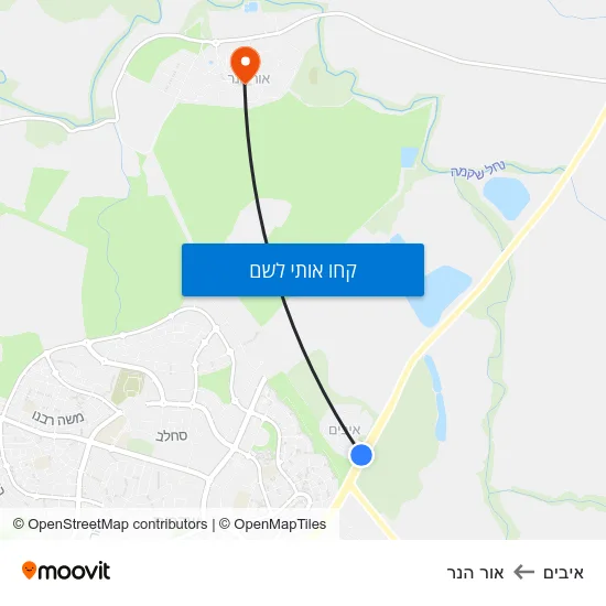 מפת איבים לאור הנר